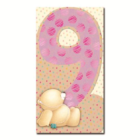 9th Birthday Forever Friends Card